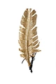 gold leaf lighting